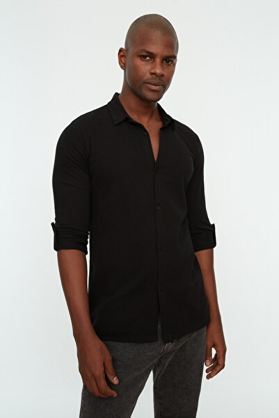 Trendyol Collection Shirt - Black - Regular