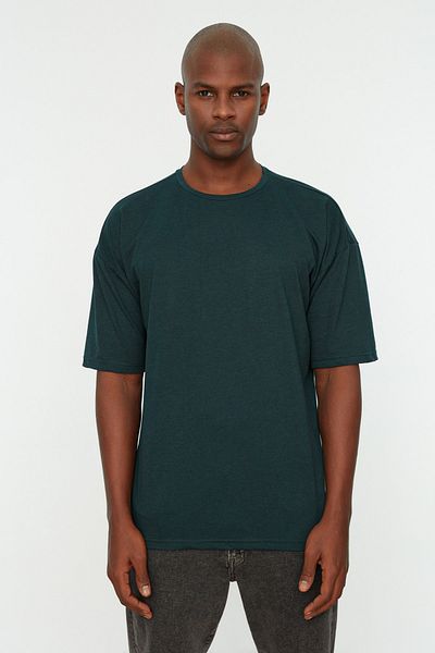 Trendyol Collection T-Shirt - Grün - Oversized