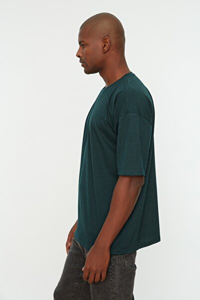 Trendyol Collection T-Shirt - Grün - Oversized