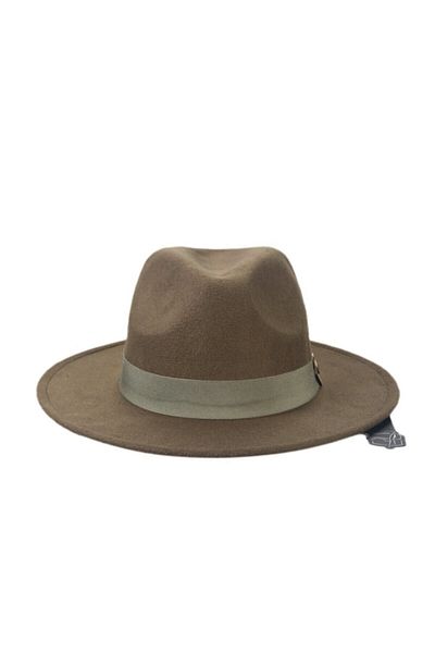 Dilem Accessories Khaki Panama Sombrero Hat
