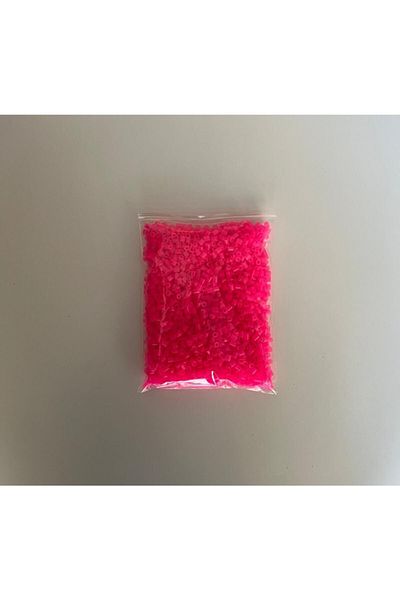 Hdg Χάντρες που κολλούν με σίδερο 1 Kg Ροζ (Μέσος αριθμός 22.000 χάντρες) - Μήκος Midi 5 mm