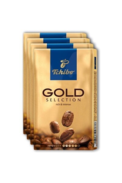 Tchibo Gold Selection Öğütülmüş Filtre Kahve 4x250 G Avantajlı Paket