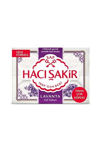 Hacı Şakir Lavender 4X150 Gr Bath Soap