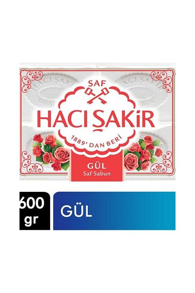 Hacı Şakir Bath Soap 8x150 Gr Rose