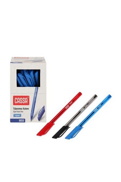 Cassa Blue Ballpoint Pen 20 Pieces