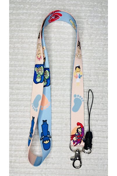 Staffy Midwife Ebe Temalı Boyun Askı Ipi