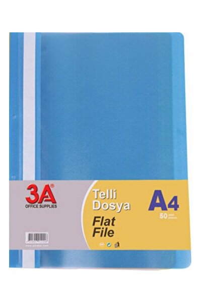 3A Excel Blue Ring Binder 50 Pieces