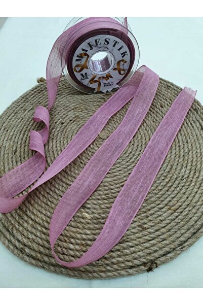 Esteks Dantel ve Tekstil Aksesuarları Κορδέλα λινό 20 Mt 25 mm Nopeli