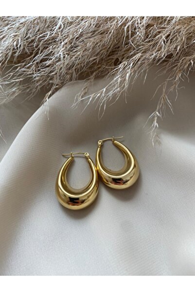 Vintagezegeni Damla Çelik Küpe