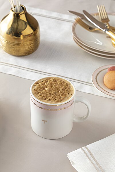 English Home Galia Butterfly Bone Porselen Kupa 300 Ml Pembe