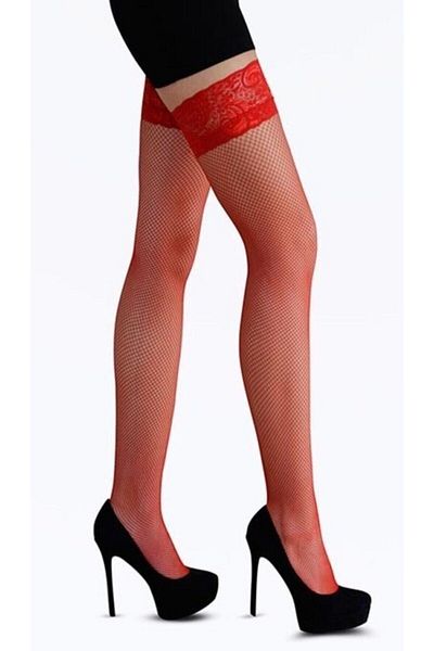Daymod Γυναικείες κάλτσες Garter - Rete Mesh Design