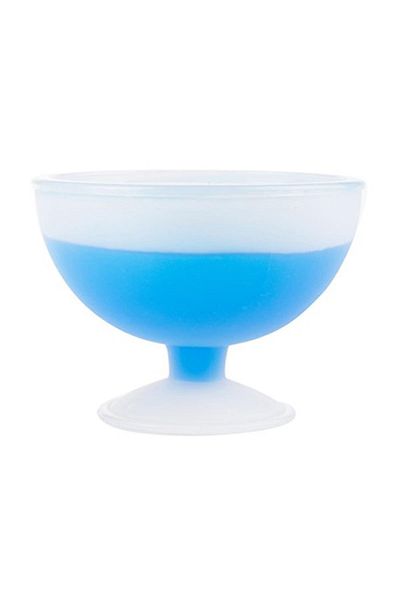 Bosphorus Blue Ice Cream Bowl - Heat Preserving, Freezable, 12x12x9cm