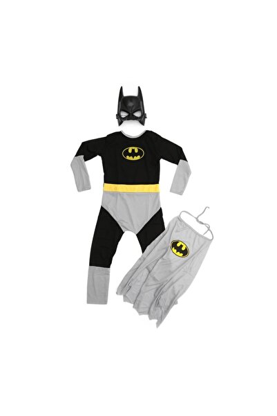 Mashotrend Pelerinli Batman Kostüm + Maske - Batman Kostümü - Batman Cosplay ...