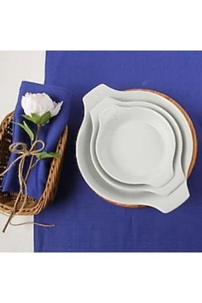 Porland Sahan Fire Resistant White Porcelain 17cm