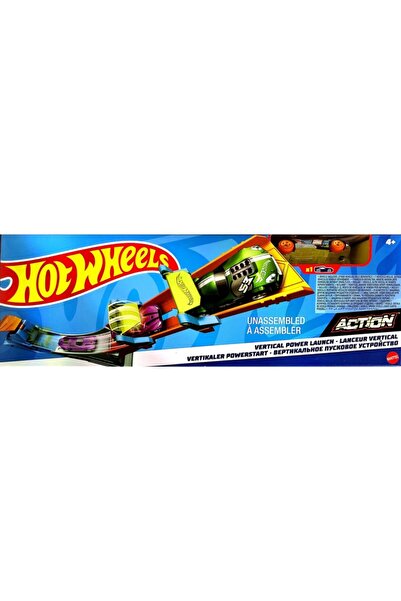 HOT WHEELS Yüksek Rampa - Vertical Power Launch Yarış Seti