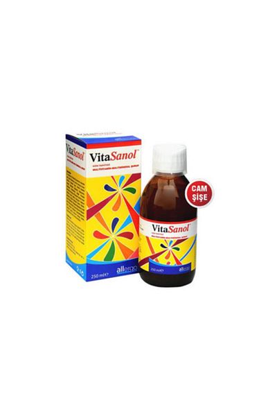 Allergo Vitasanol Multivitamin Syrup 250 ml