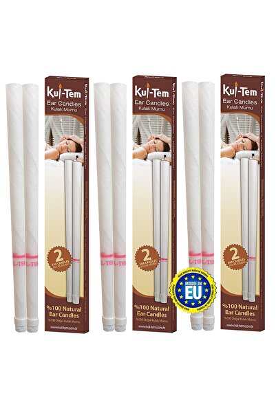 Kul-tem Kulak Mumu - Ear Candles (3 Çift)