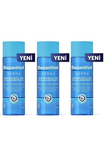 Bepanthol Derma Arındırıcı Ve Canlandırıcı Günlük Yüz Temizleme Jeli 200 Ml