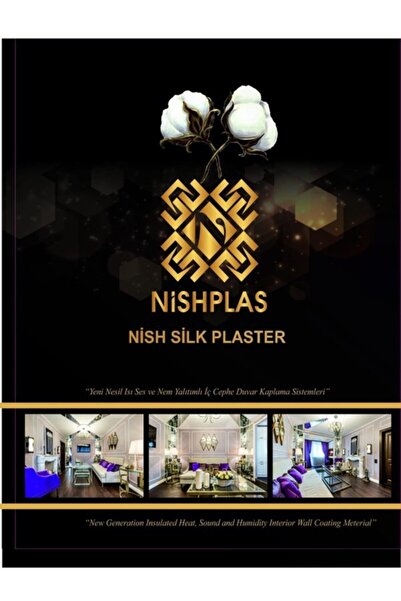 Nishplas Enerjik Isı Ve Ses Yalıtımlı Ipek Sıva Extreme Serisi - Ext 008 Mavi