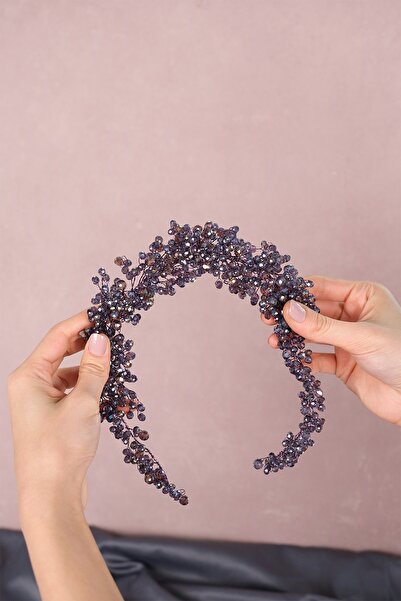 Limelia Accesoriu pentru păr de mireasă cu mărgele de cristal asiatic