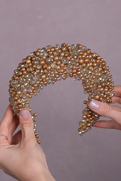 Limelia Αξεσουάρ για τα μαλλιά της νύφης με χάντρες Leal Bombeli