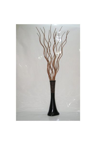 M3DECORİUM 30 τεμάχια μόνο ξύλινο καφέ κλαδί για μακρύ βάζο