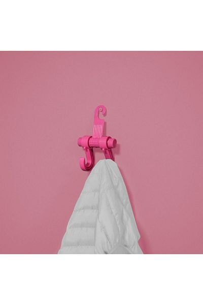 wimbledon Vehicle / Home - Coat, Bag Multi-Purpose Hanger / Pink