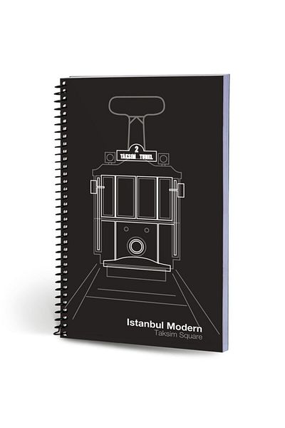 Le Color Istanbul Modern Notebook Striped Tram