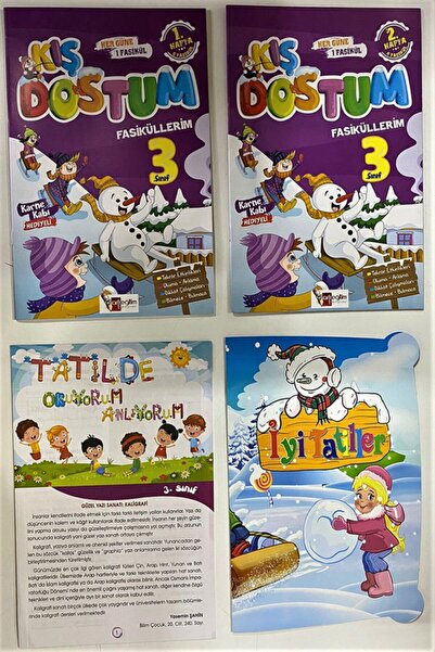 Artı Eğitim Yayınları Artı Eğitim 3.sınıf Yarıyıl Tatil Set