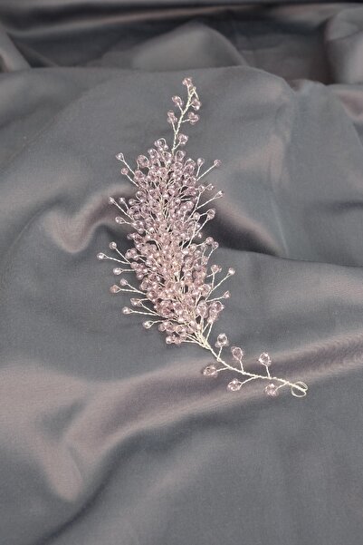 Limelia Αξεσουάρ μαλλιών με κρυστάλλινες χάντρες νυφικής κορώνας Deren