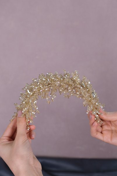 Limelia Barbara Crystal Beaded Bridal Hair Accessory