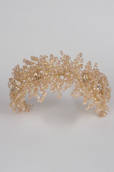 Limelia Barbara Crystal Beaded Bridal Hair Accessory