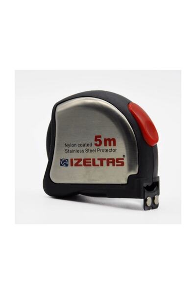 İzeltaş Krom Şeritmetre 5 Metre