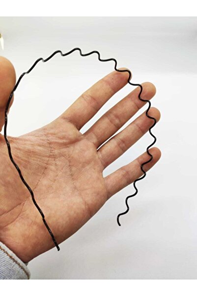 Ramo Aksesuar Coroană din sârmă neagră unisex 2 buc