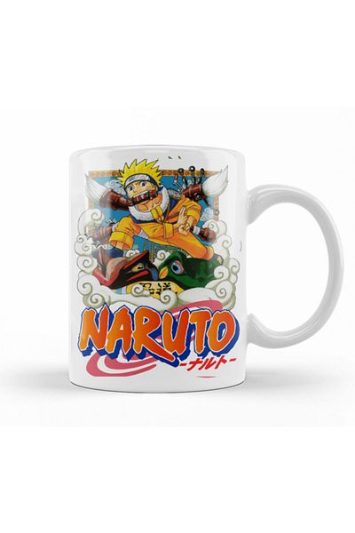 Baskı Dükkanı Uzumaki Naruto Anime Naruto Classico Mug Cup Porcelain
