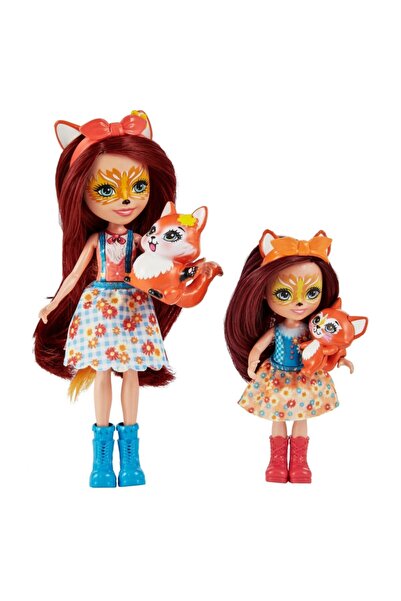 Enchantimals Kız Kardeş Bebekler Serisi Hcf79 - Felicity Fox & Flick