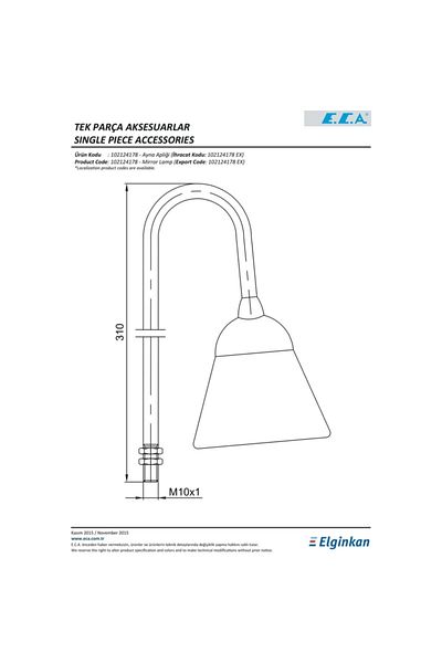 Eca Mirror Sconce102124178