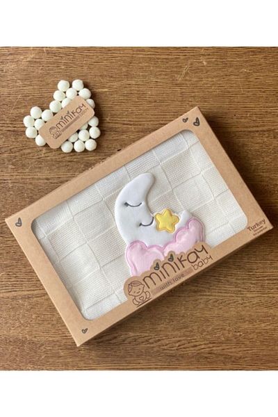 minik ay Newborn Moon Knitwear Blanket