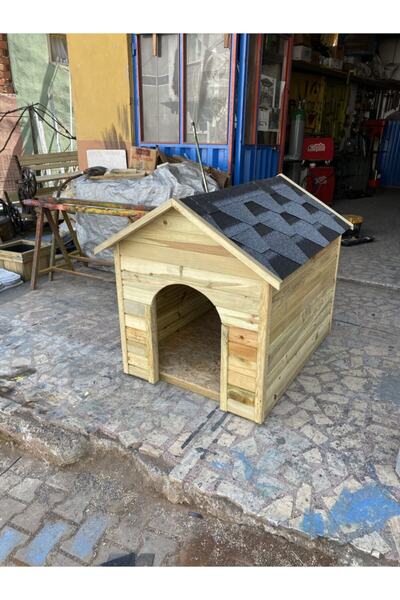 Ahşap Large Boy Köpek Kulübesi