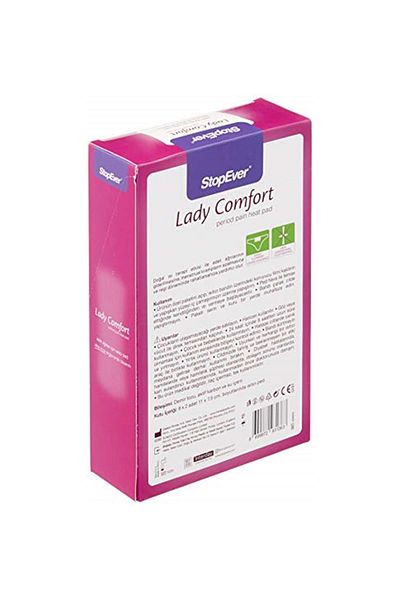 StopEver Lady Comfort Warming Pad for Menstrual Pain 12 Pack of 6