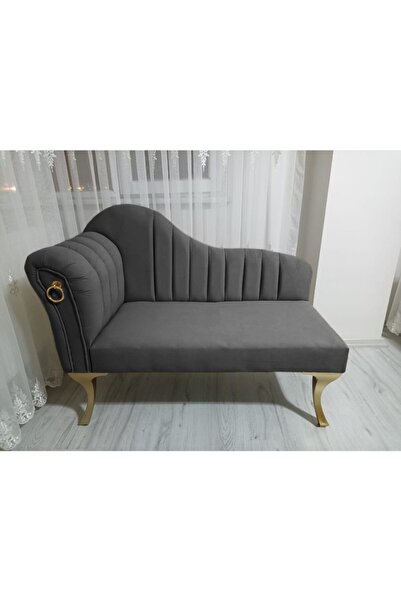 aldagelsin Yeni Model Ultra Lüks Alda Çizgili Josefin Bench Puf