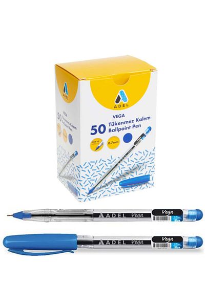 Adel Ballpoint Pen Vega Blue 50 Li 221 0130 101 Blue