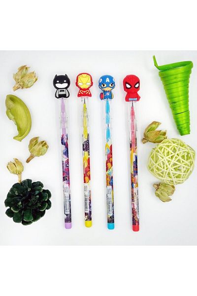 GLANCE Super Heroes Egg Laying Pen Set of 4