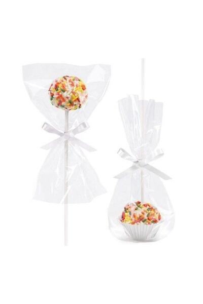 i G KALIP Şeffaf Kurabiye Poşeti 50 Adet 10x20 Cm