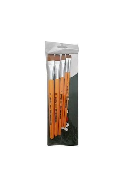 Ponart Kosida Flat Tip Brush Set 4-6-10 No 3 Pieces Kf6901