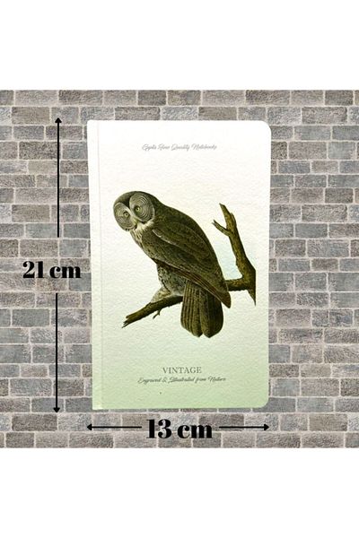 Gıpta Vintage Hard Cover Notebook 13x21 120 Sheets Ruled