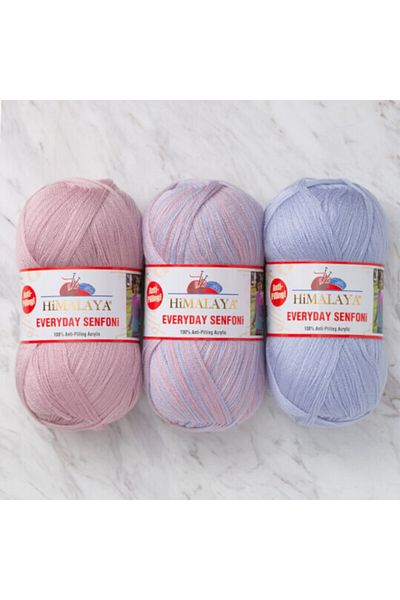 Himalaya Everday Symphony / Blue Gray |   Pink / 71010 / 3 Pack
