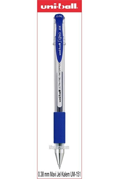 UNİ-BALL Uniball Signo Dx 0.38 Mm Mavi Jel Kalem Um-151