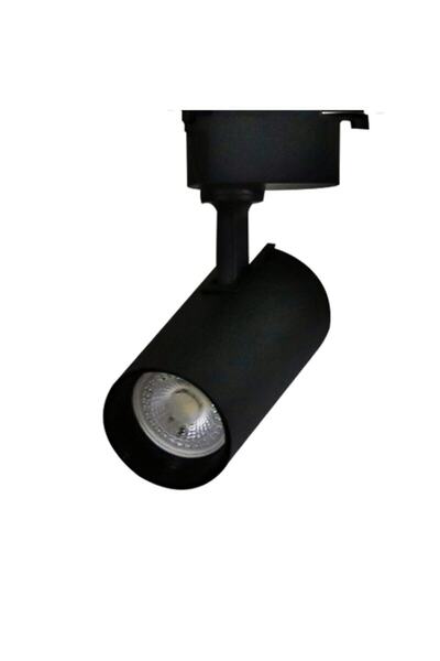 Coral Light Mini Ray Spot Sylvania Gu-10 Led Ampullü Spot Lamba 3000k Sarı Işık Siyah Kasa