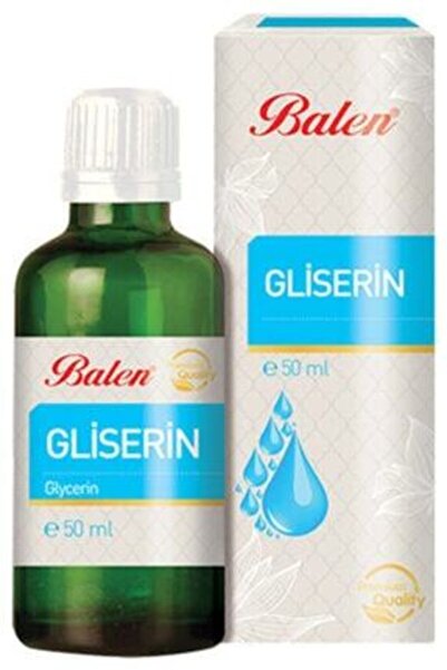 Balen Doğal Glycerin Cilt Ve Saç Için Uygundur Gliserin 50 ml